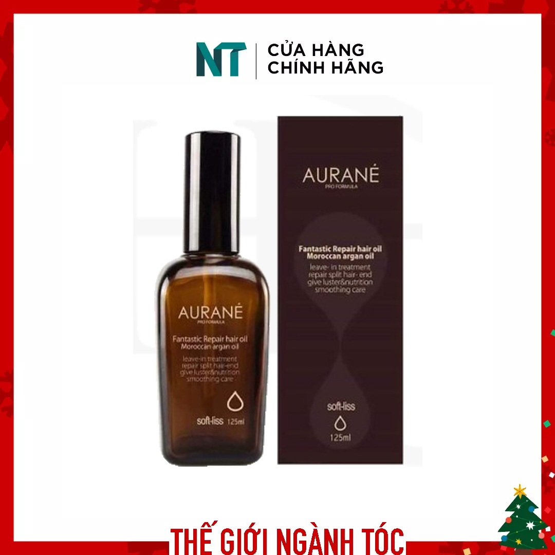 Tinh Dầu Aurane Soft-Liss Oil Dưỡng Tóc Mềm Mượt 125ML