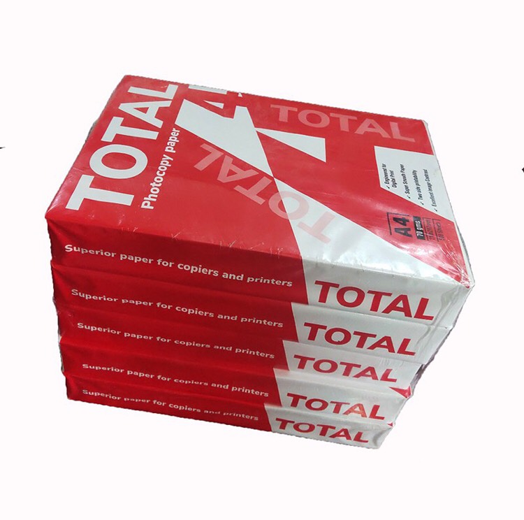 Giấy a4 500 tờ total định lượng 70gsm