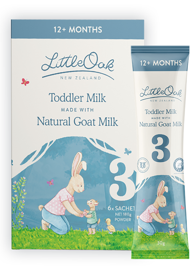 LittleOak Natural Goat Milk Infant Baby Formula, Stage 1, 0-6