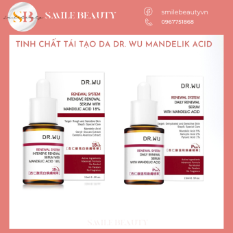 Serum Ma (Mandelic Acid) chăm sóc da mụn, tái tạo, tẩy da chết Dr.wu