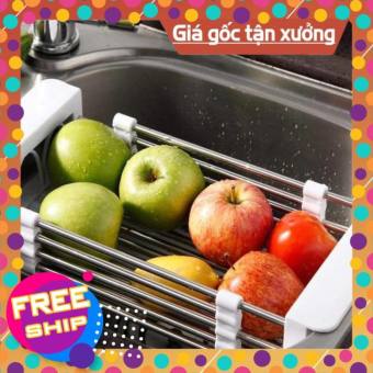 [Bán gía Gốc] Giá inox sâu lòng gác bồn rửa bát mẫu mới