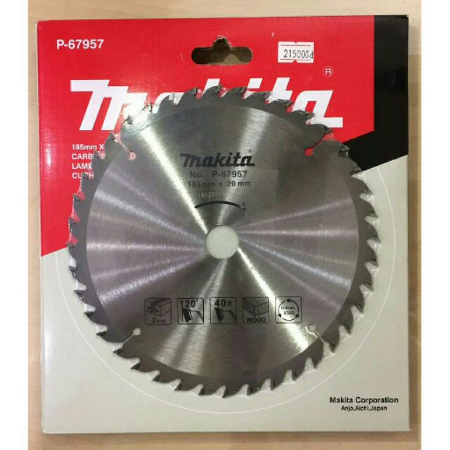 Lưỡi cắt gỗ makita 110mm-180mm - 230mm - 250mm - 300mm - 350mm