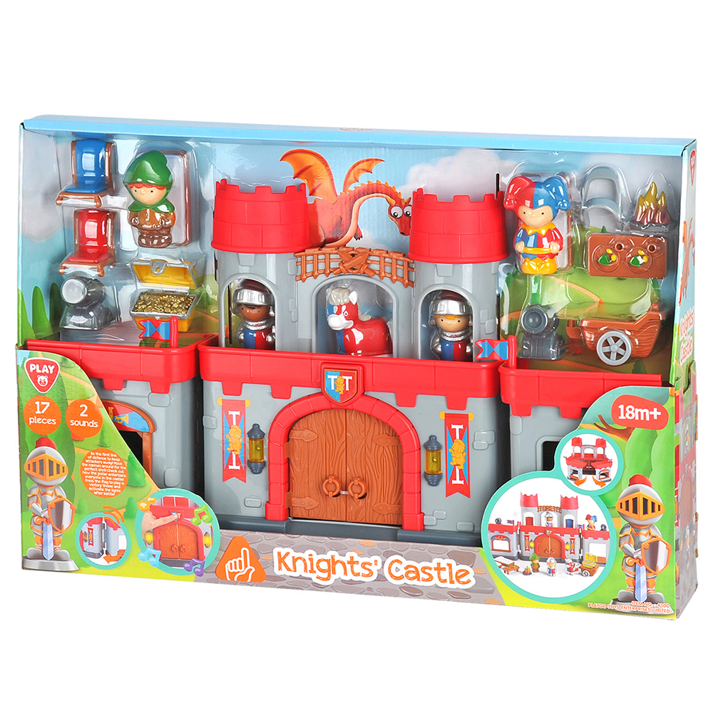PLAYGOTOYS 4300 THE KNIGHT CASTLE ราคา 1,699 บาท*ส่งฟรี