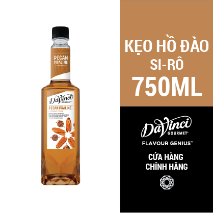 Syrup Hồ Đào Pecan Praline Syrup - DaVinci Gourmet 750ml