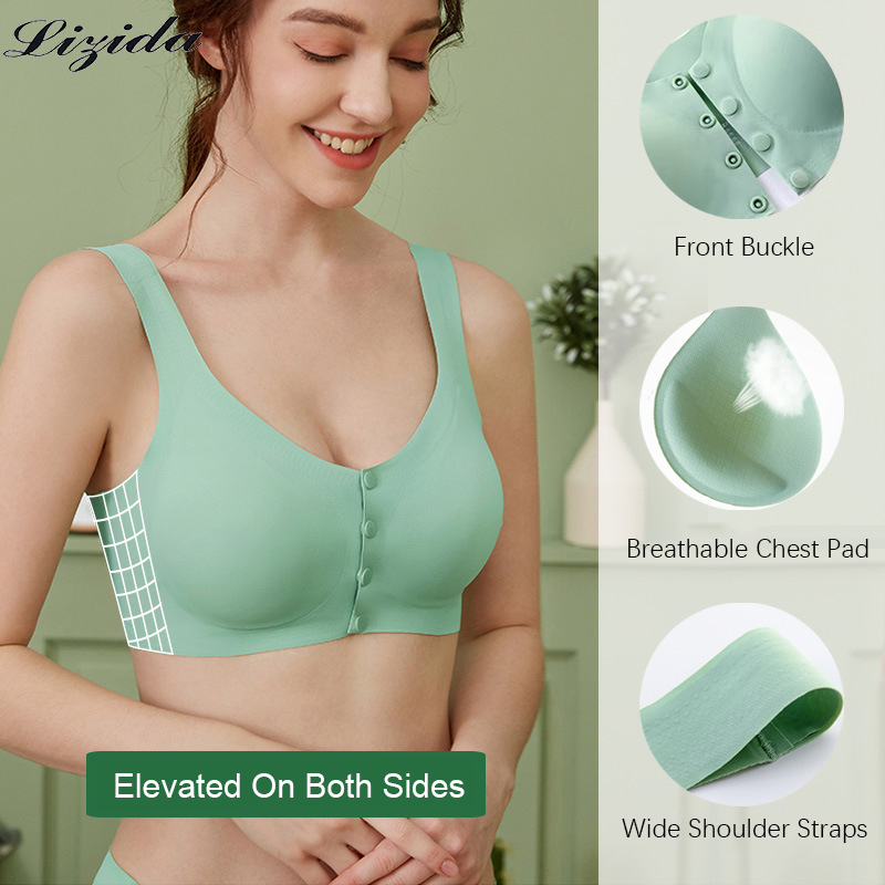 1pc Seamless Bra For Women, Push Up, Anti-sagging, Thin And A Side  Gathering, Suitable For Small Breasts