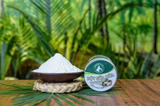 Bột Sữa Dừa Cocofarm nguyên chất không đường