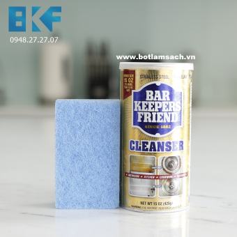 Bột Làm Sạch Đa Năng Bar keepers friend ( BKF ) sạch bong kính, vòi, xoong nồi, vết ố,...