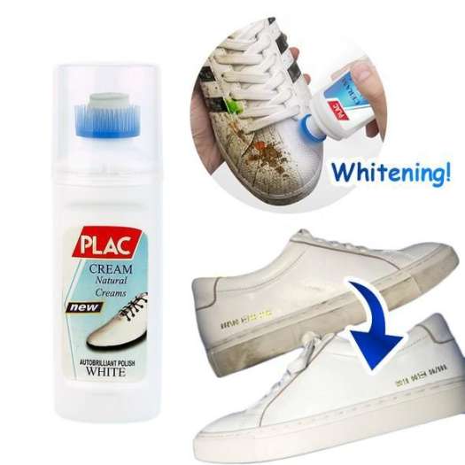 Combo 3 Chai xịt tẩy trắng giày dép túi xách Plac - đầu có bàn chải