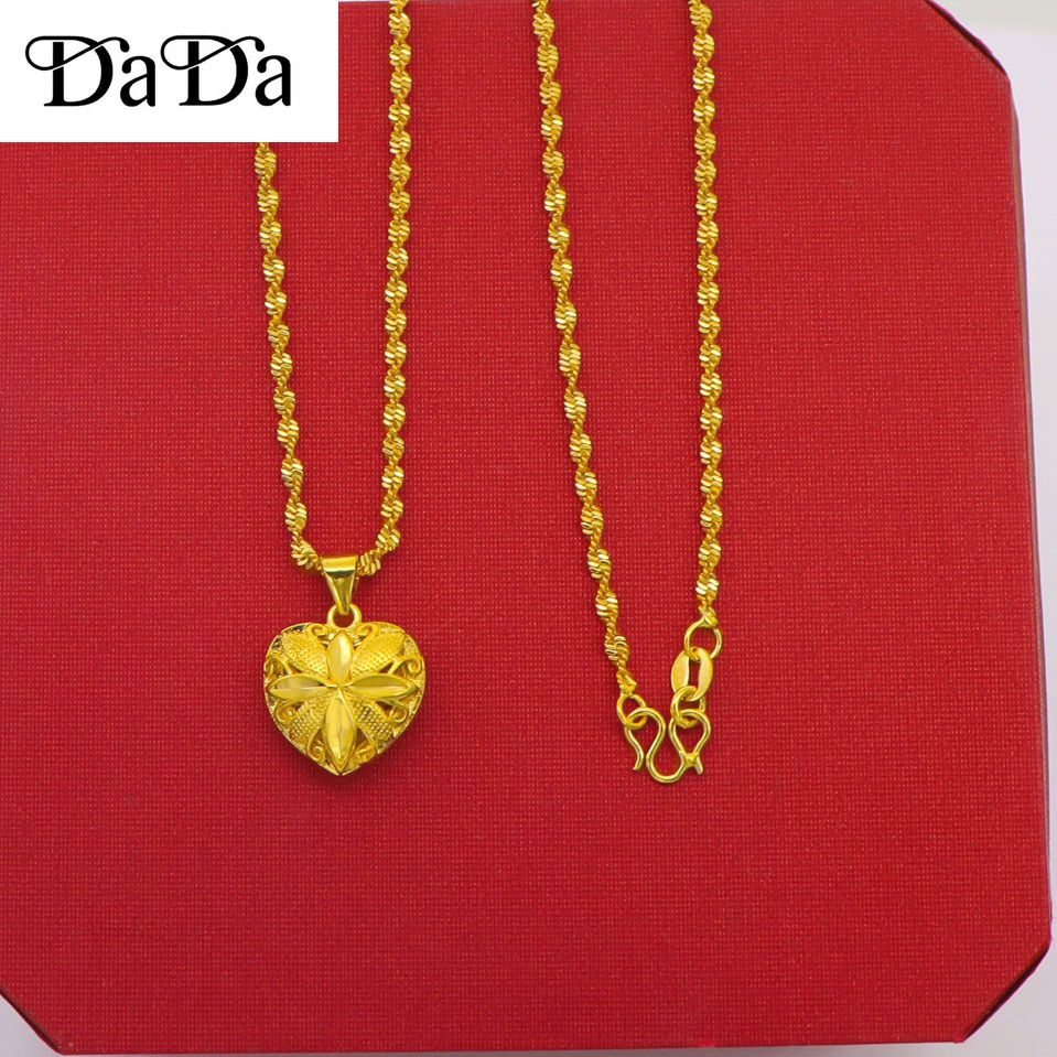 Gold chain pendant for on sale girl