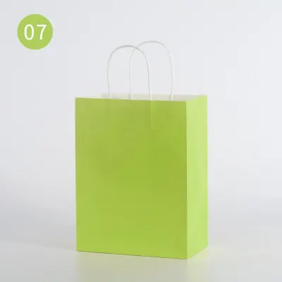 10PCS Set Kraft Paper Bag Birthday Party Bag Gift Bag Paper Bag Goodie Bag (15)