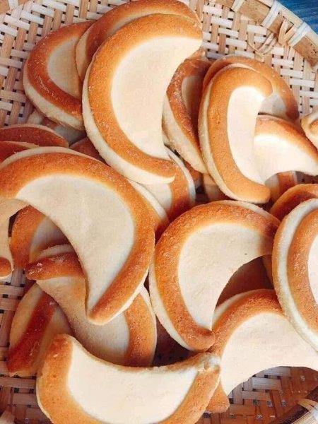 500gr bánh lưỡi liềm vani bơ sữa thơm ngon