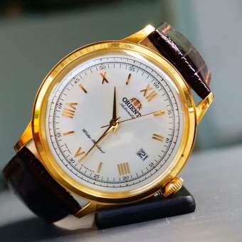 Đồng hồ Nam Orient Bambino Số La Mã Automatic Dây Da { Gian hàng bán buôn uy tín tissot3, seiko}