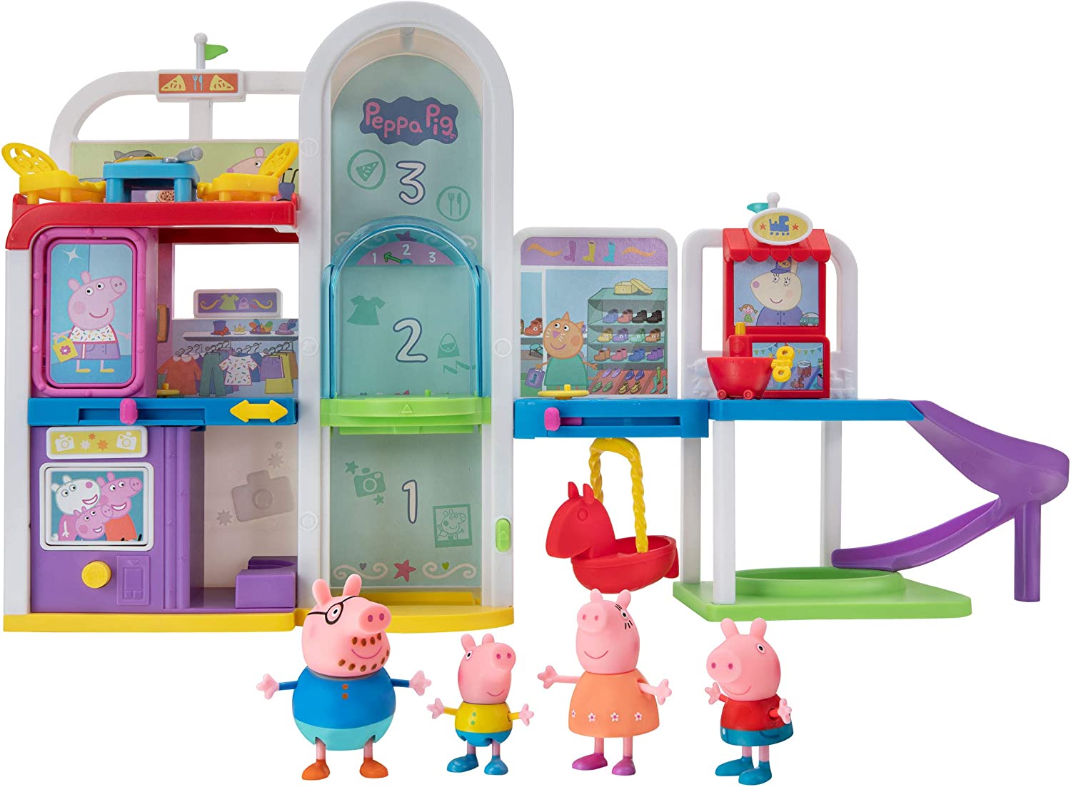 Polly Pocket Unicorn Party Large Compact Playset com Micro Polly & Lila  Dolls, mais de 25 surpresas para descobrir e divertir áreas de jogo da  festa da princesa: Bouncy House, Castle, Swings