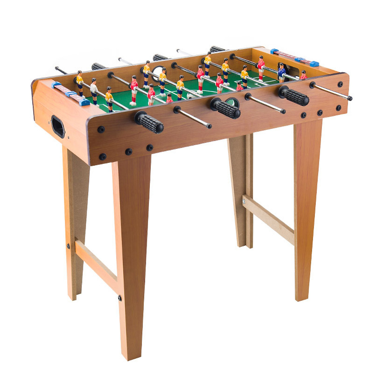 Đồ Chơi Bàn Bóng Đá Bi Lắc Trẻ Em Chính Hãng - Bàn Bóng Đá Table Top Foosball (Gỗ) miDoctor - 4,6 Hàng Cầu Thủ