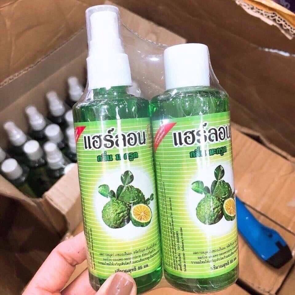 1 cặp tinh dầu thảo mộc bưởi, chanh kích thích mọc tóc, chống rụng tóc 85ml thái lan