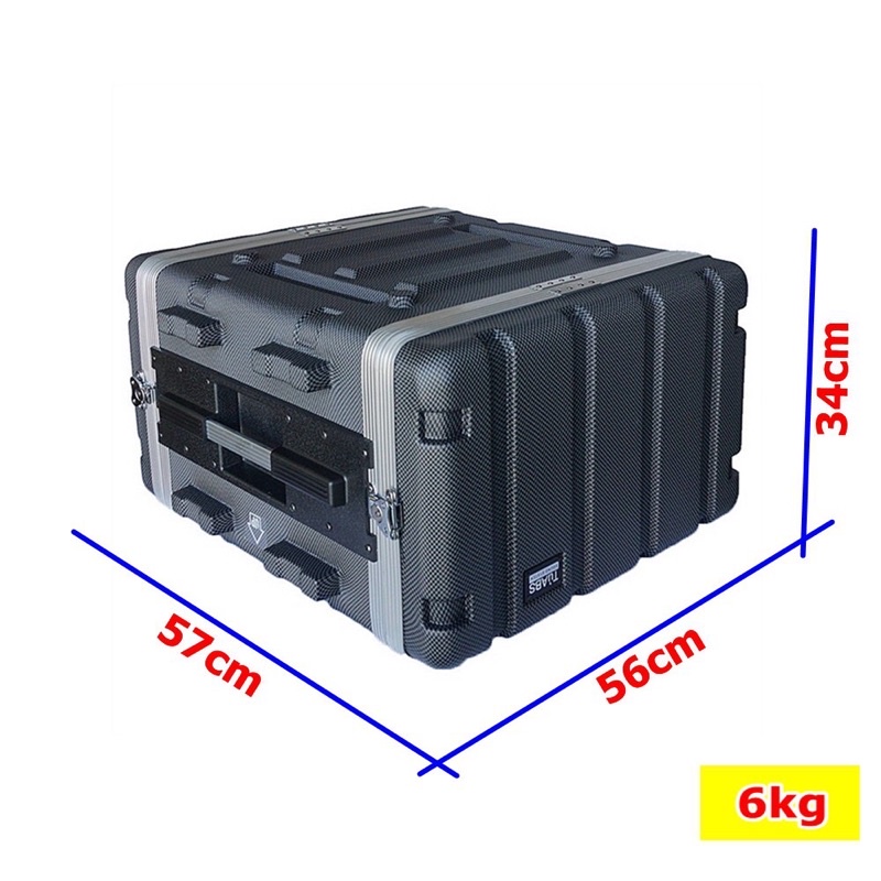 Tủ thiết bị âm thanh abs 6u. tủ nhựa đựng thiết bị 6u nhựa abs cao cấp