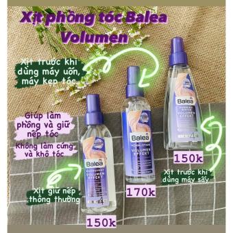 Xịt Dưỡng Phồng Tóc Balea Volume Effekt 150ml