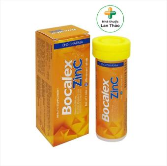 Viên sủi Bocalex Zinc tuýp 10 viên giúp tăng sức đề kháng cho cơ thể