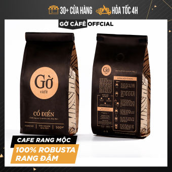gu CỔ ĐIỂN (đắng mạnh) 100% Robusta rang đậm - Cà phê rang xay nguyên chất - Gờ cafe - 📌freeship📌