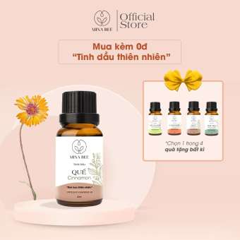 Tinh dầu Vỏ Quế MinaBee | Cinnamon Essential Oil | Cao Cấp Nhập Khẩu | Thiên Nhiên Nguyên Chất | Có Kiểm Định COA