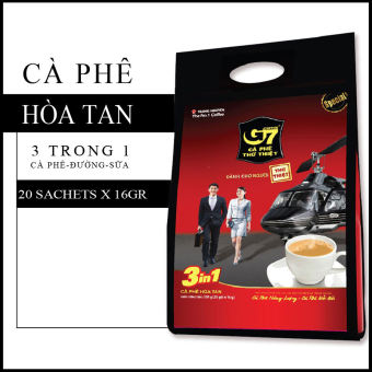 Cà phê hòa tan G7 3in1 - bịch 20 sachets 16gr.