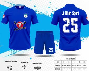 Áo bóng đá Hoàng Anh Gia Lai Xanh Bích, Có nhận in tên số, áo bóng đá nam nữ