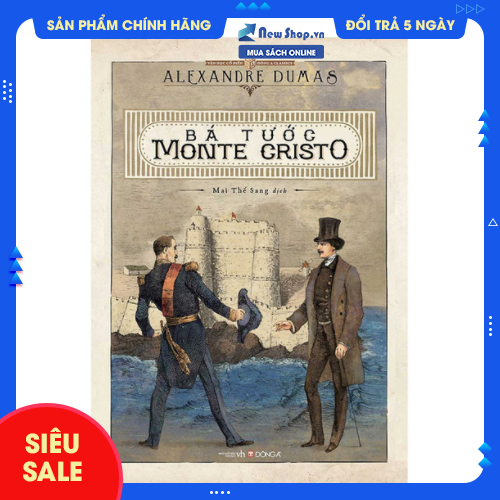 Sách - bá tước monte cristo - newshop