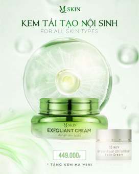 Kem tái tạo nội sinh Mq skin ( tặng face HA filler mini )