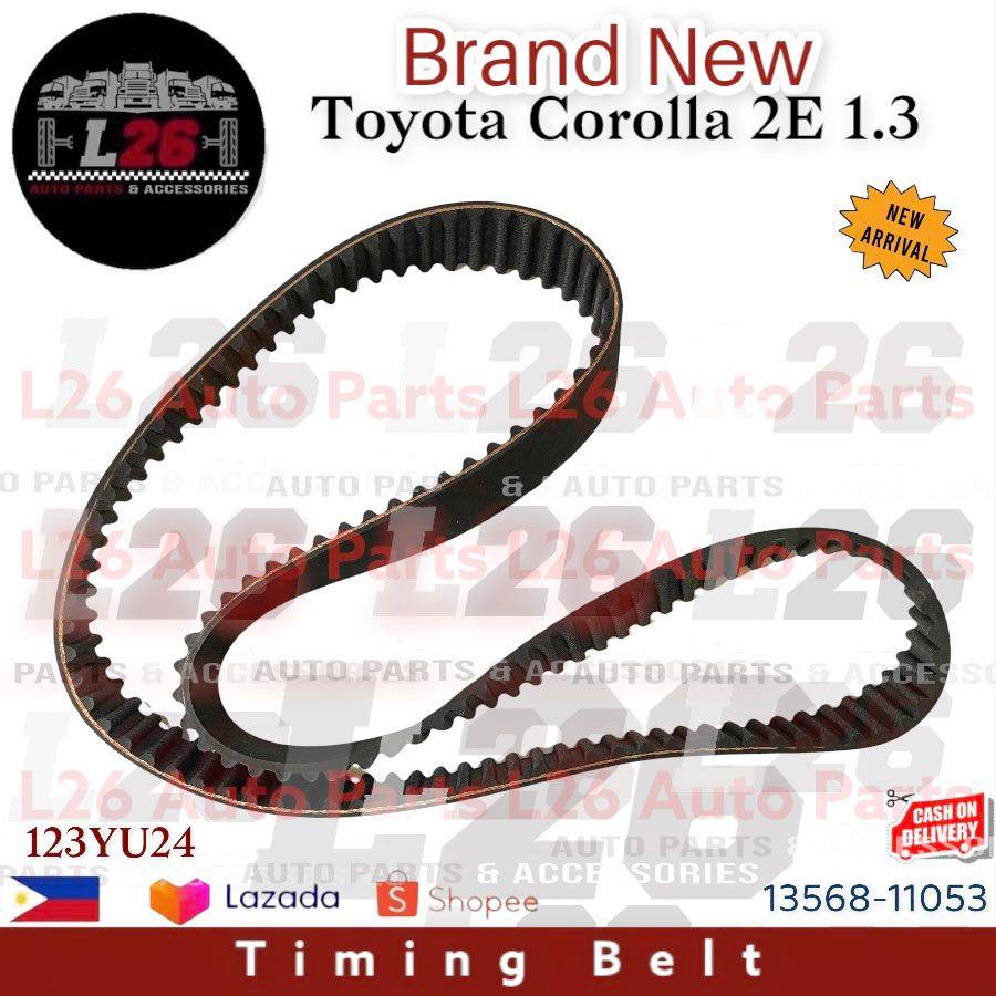 Toyota Genuine Timing Belt Toyota Corolla 2E Engine (123 Teeth) 1356819025 atelieryuwa.ciao.jp