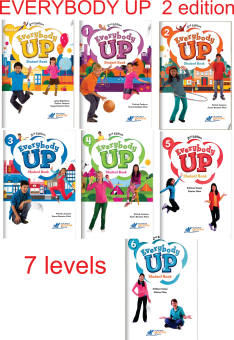 Everybody Up 2nd Edition Student Book &  Workbook ( gồm 7 level)