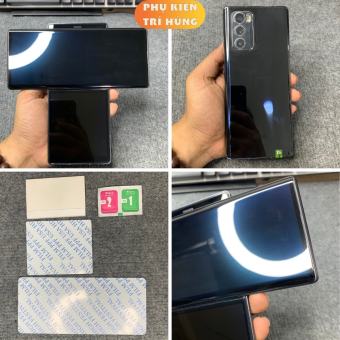Dán màn hình lg wing 5g PPF USA full màn chống trầy xước cực tốt, phục hồi vết xước 3s kèm phụ kiện