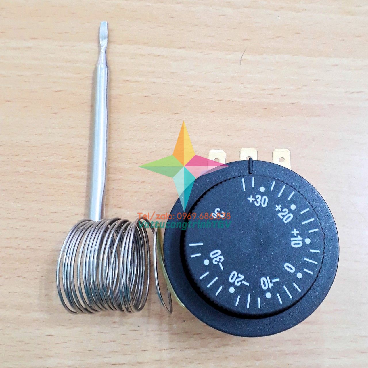 Bộ rơ le điều khiển nhiệt độ âm dương 30 độ