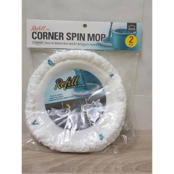 Bộ 2 Bông Lau Thay Thế Cho Cây Lau Nhà ETM494 Lock&Lock (Loại Bông Lau Lau Được Cạnh Tường)