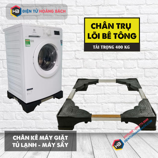 Chân Kệ Để Máy Giặt - Tủ Lạnh - Máy Sấy - Dễ Dàng Lắp Đặt - Chống Rung Lắc