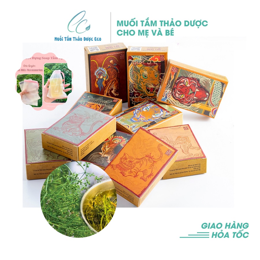 Xà bông tự nhiên Sinh Dược hương mùi già 100g