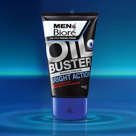 Sữa Rửa Mặt Biore Sạch Nhờn Sáng Da Cho Nam 100g