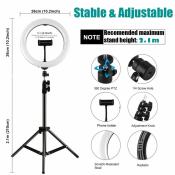 Mobile Club 16/26cm Ring Light with Stand and Phone Holder