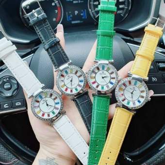 Đồng hồ nữ ROYAL CROWN đính đá cao cấp dây da PU -dong ho nu -đồng hồ nữ giá rẻ -đồng hồ nữ chống nước -đồng hồ nữ chính hãng- đồng hồ nữ - đồng hồ đôi nam nữ- đồng hồ  thông minh