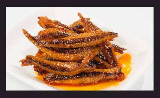 Cá cơm rim mặn  - Khô cá cơm loại To chất lượng cao, mình dày, Thơm ngon - Hàng sạch, 100% tự nhiên -200G