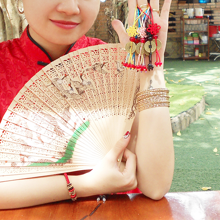 Dây treo may mắn, dây treo cát tường, dây treo điện thoại, móc khóa thắt đồng tâm kết hình đồng xu cổ may mắn - quà tặng ý nghĩa