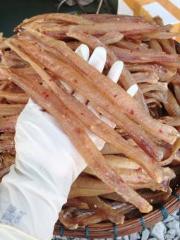 Khô Cá Lóc Cắt Sợi Loại 1 Phi Lê - Vựa khô Tú Sương