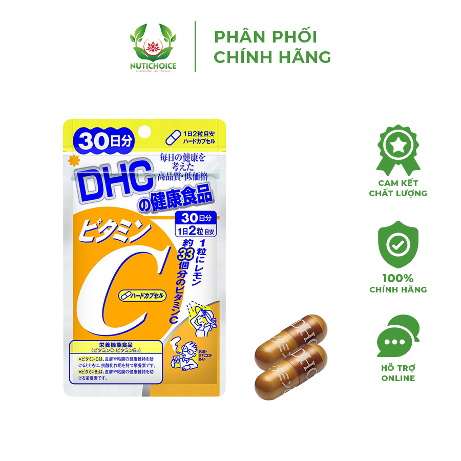 Thực phẩm bổ sung vitamin c d.h.c nhật bản