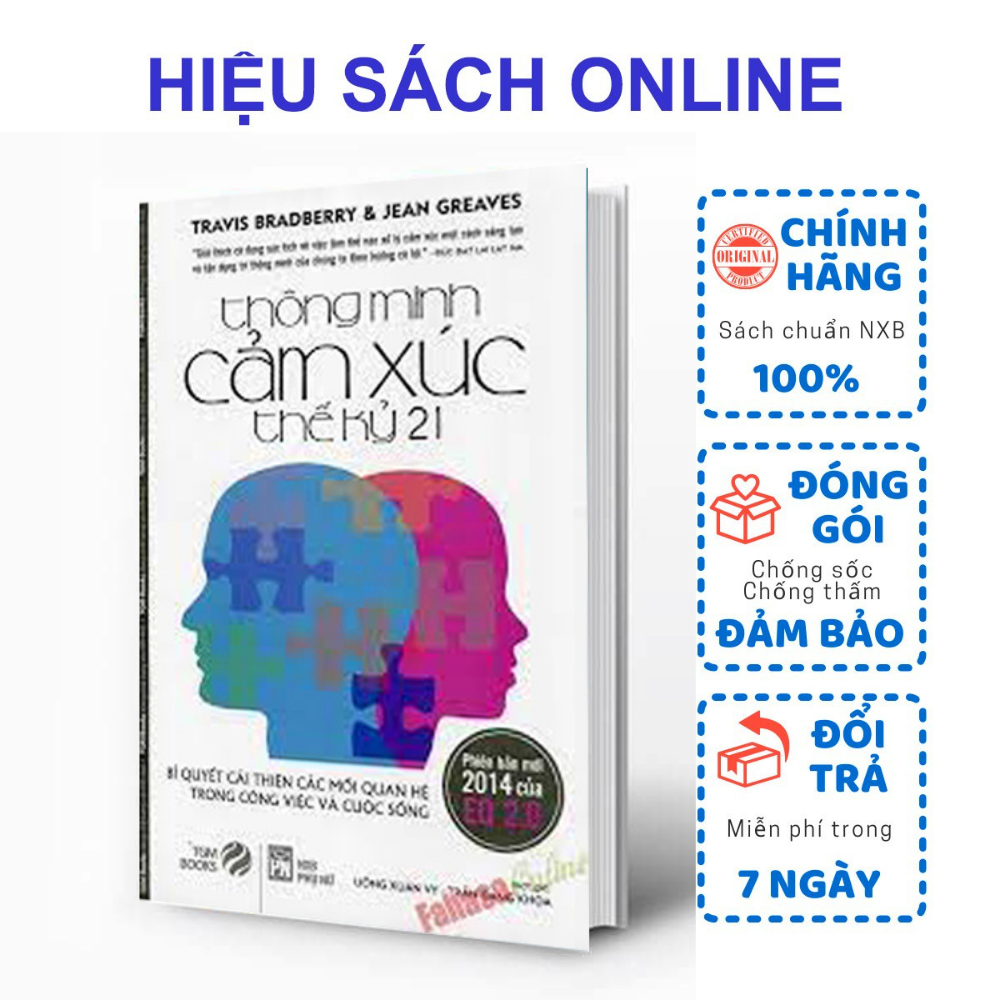 Sách - thông minh cảm xúc thế kỷ 21 - tặng kèm bookmark