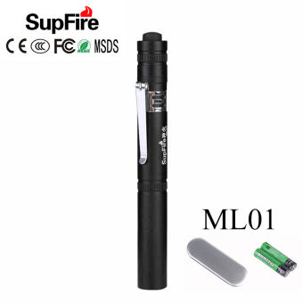 Supfire ML01 Đèn Pin, Đèn Pin Mini Cầm Tay Màu Vàng