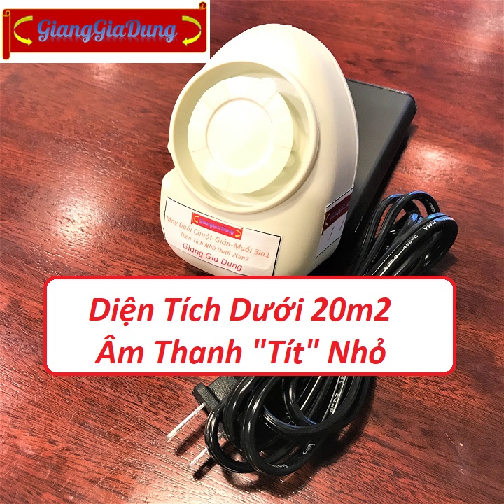 [HCM]Thiết Bị Đuổi Chuột Gián Muỗi Diện Tích 30 - 50m2 Giang Gia Dụng