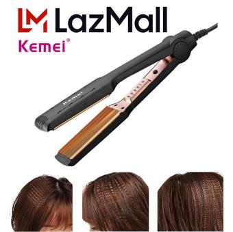 Lazada mall Máy Dập Xù Tóc Panasonic Máy Bấm Tóc Dập Xù Tóc Bảng Lớn Có Chỉnh Nhiệt Kemei Km 472 Máy Dập Xù Tokyo. Sale