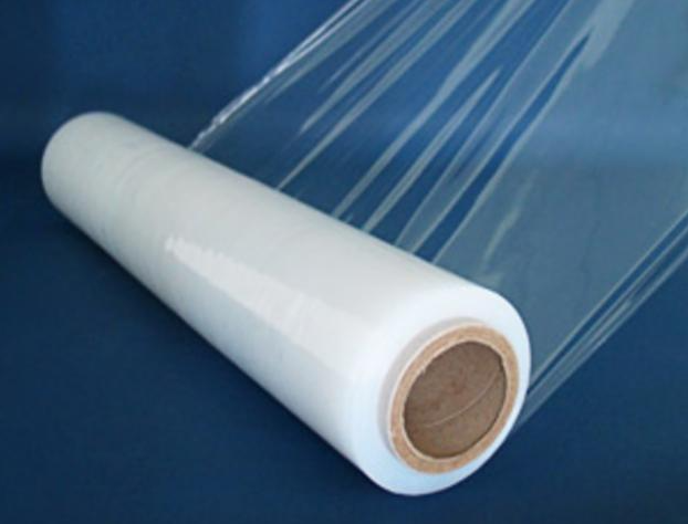 Cuộn màng co pe bọc hàng, màng chít pe, màng quấn pallet 3kg 50cm