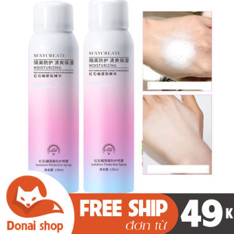 Xịt chống nắng body toàn thân trắng da nâng tone Maycrea DSCN7 - Chai xịt chống nắng trắng da