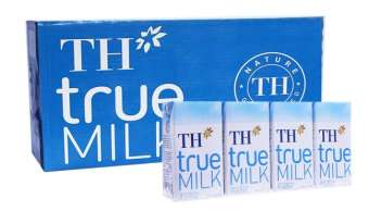 Thùng 48 hộp sữa tươi tiệt trùng ít đường TH True Milk 110ml (110ml x 48)