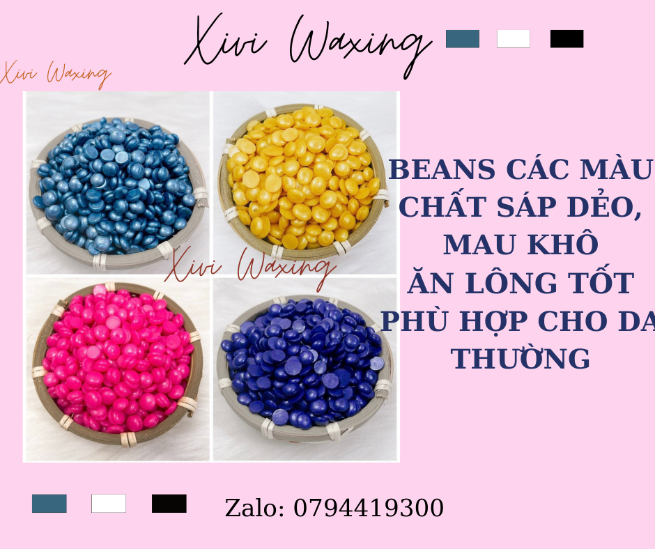 Sáp wax lông nóng hard wax beans